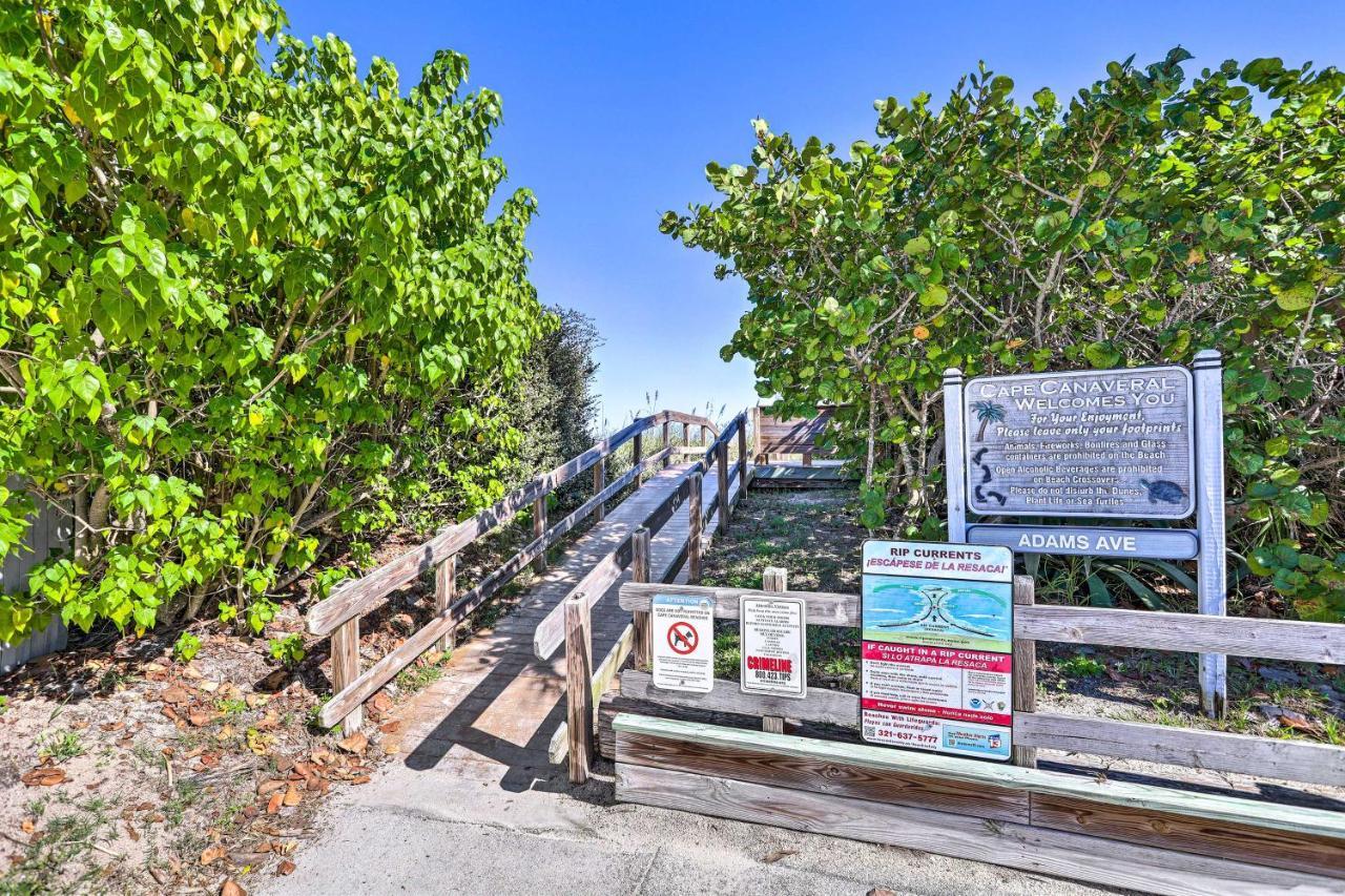 Cape Canaveral Home With Balcony Walk To Beach 外观 照片